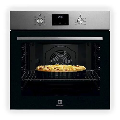 FORNO INCASSO ELECTROLUX CODGH44TX0 Capacità 72 l, dimensoni: L 59,4 cm – A 59,4 cm – P 56,9 cm, Inox antimpronta, classe A+