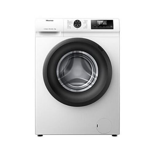 LAVATRICE HISENSE WF1Q1041BW , Caricamento frontale, 10 kg, 15 programmi, Profondità 55 cm, Giri 1400 rpm, Bianco/oblò nero, livello rumorosità centrifuga 74 dB(A), Classe A