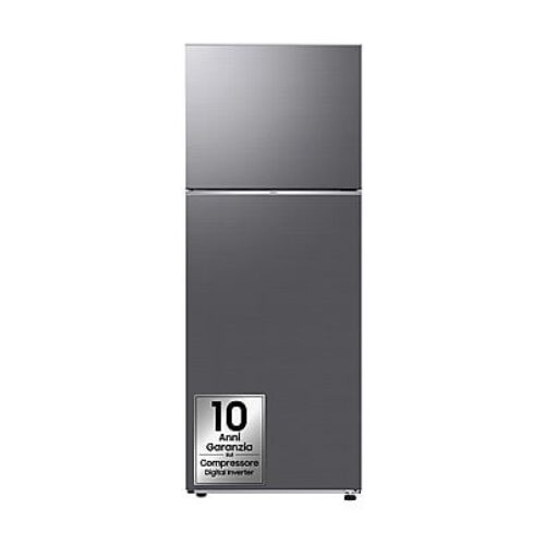 FRIGORIFERO DOPPIA PORTA SAMSUNG RT47CG6626S9ES , A 182,5 cm, 4 ripiani, Rumorosità 39 dB(A), Metal Inox, Classe E