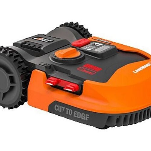 ROBOT TAGLIAERBA WORX WR155E – Larghezza taglio 22 cm, Batteria 5000 mAh, Autonomia 90 Min., Sensori